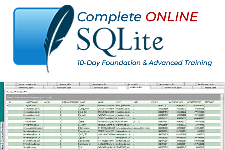 SQLite Forensics Online Training
